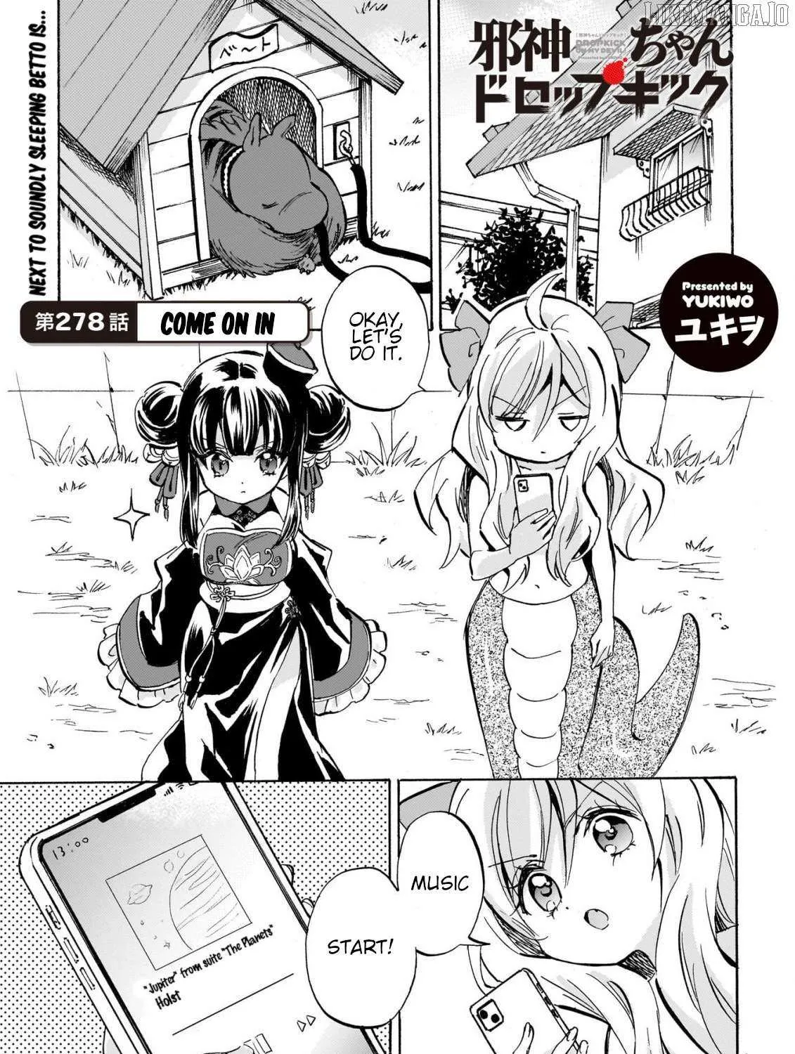 Jashin-chan Dropkick Chapter 283 page 1 - 