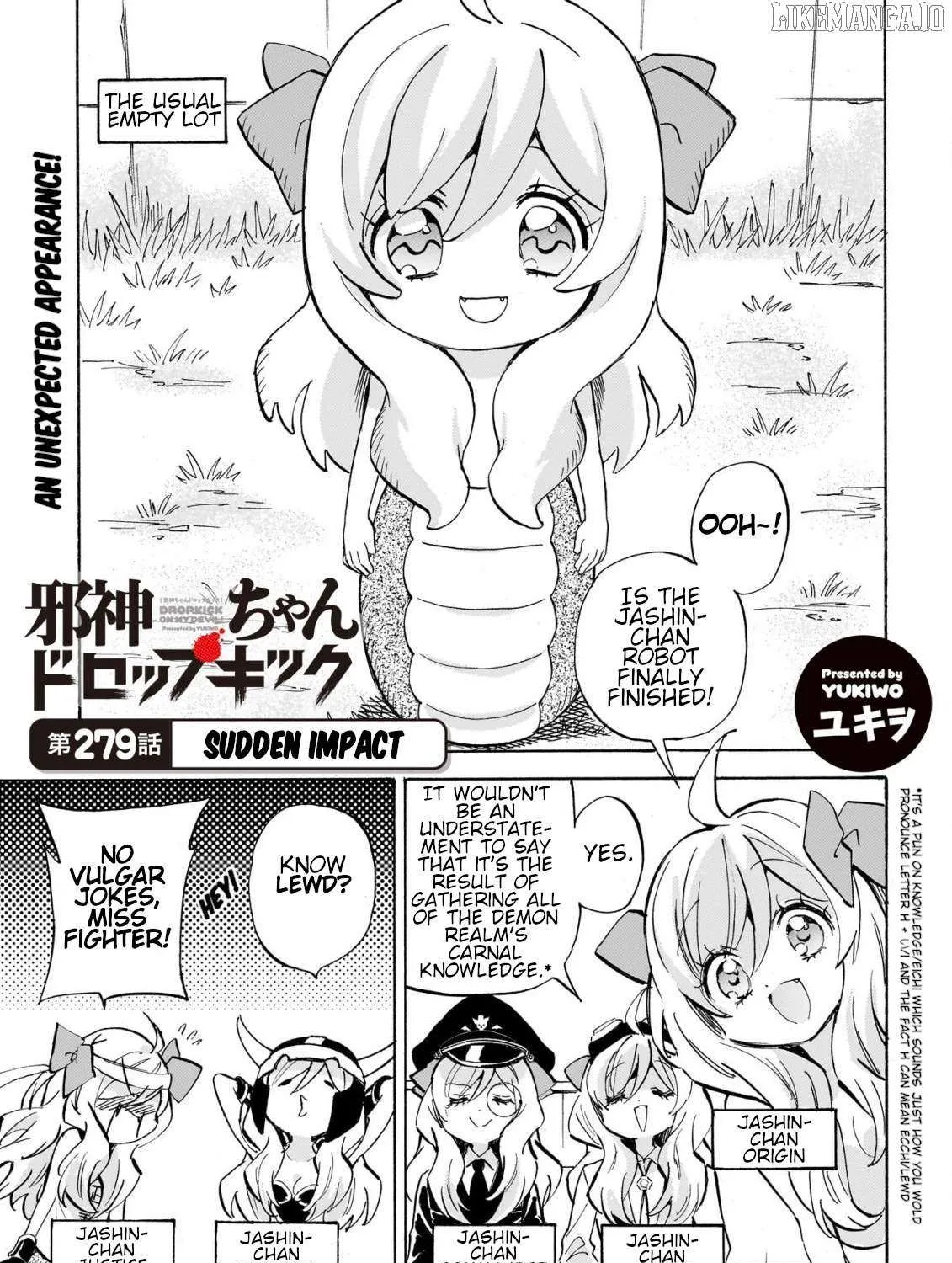 Jashin-chan Dropkick Chapter 284 page 2 - 