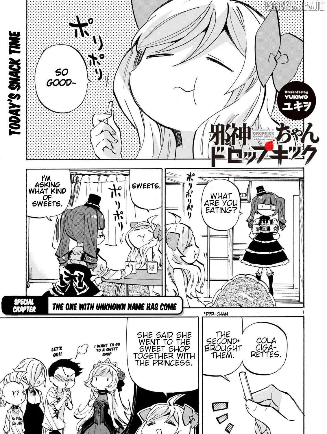 Jashin-chan Dropkick Chapter 285 page 1 - 