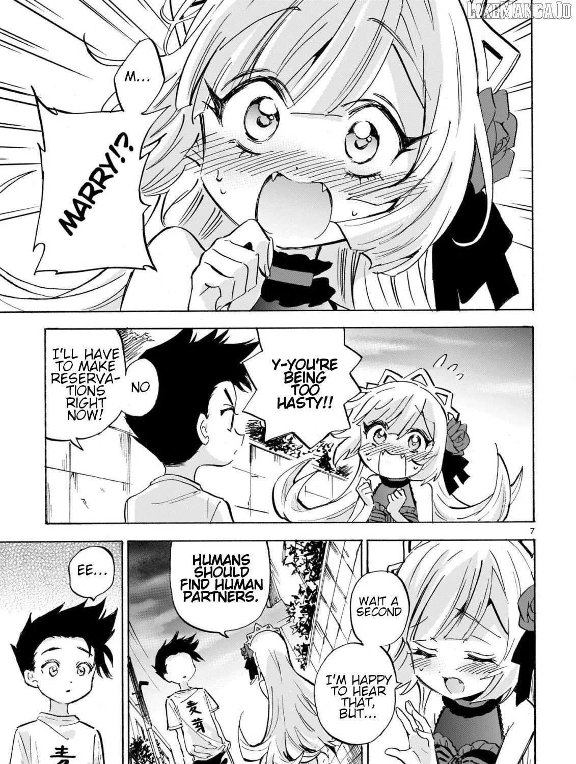 Jashin-chan Dropkick Chapter 287 page 14 - 