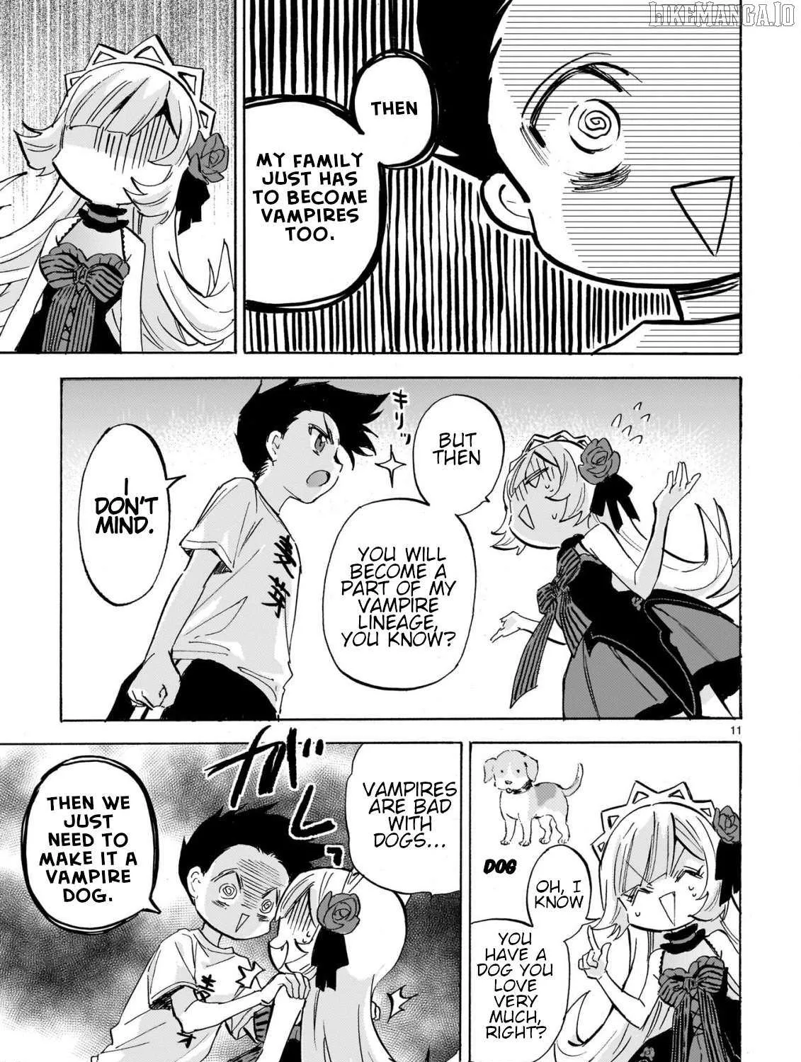 Jashin-chan Dropkick Chapter 287 page 22 - 