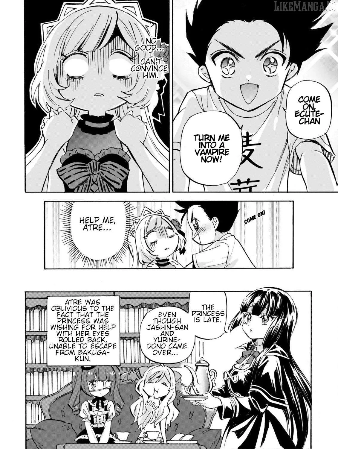 Jashin-chan Dropkick Chapter 287 page 24 - 