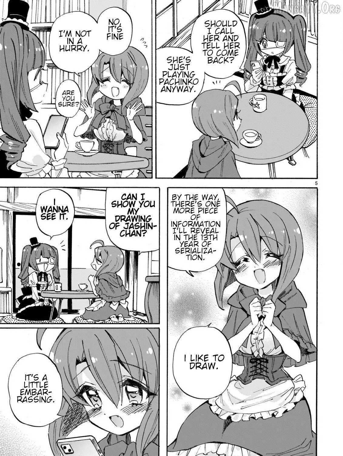 Jashin-chan Dropkick Chapter 288 page 10 - 