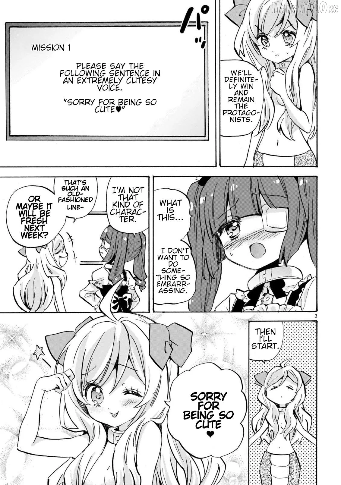 Jashin-chan Dropkick Chapter 289 page 3 - 