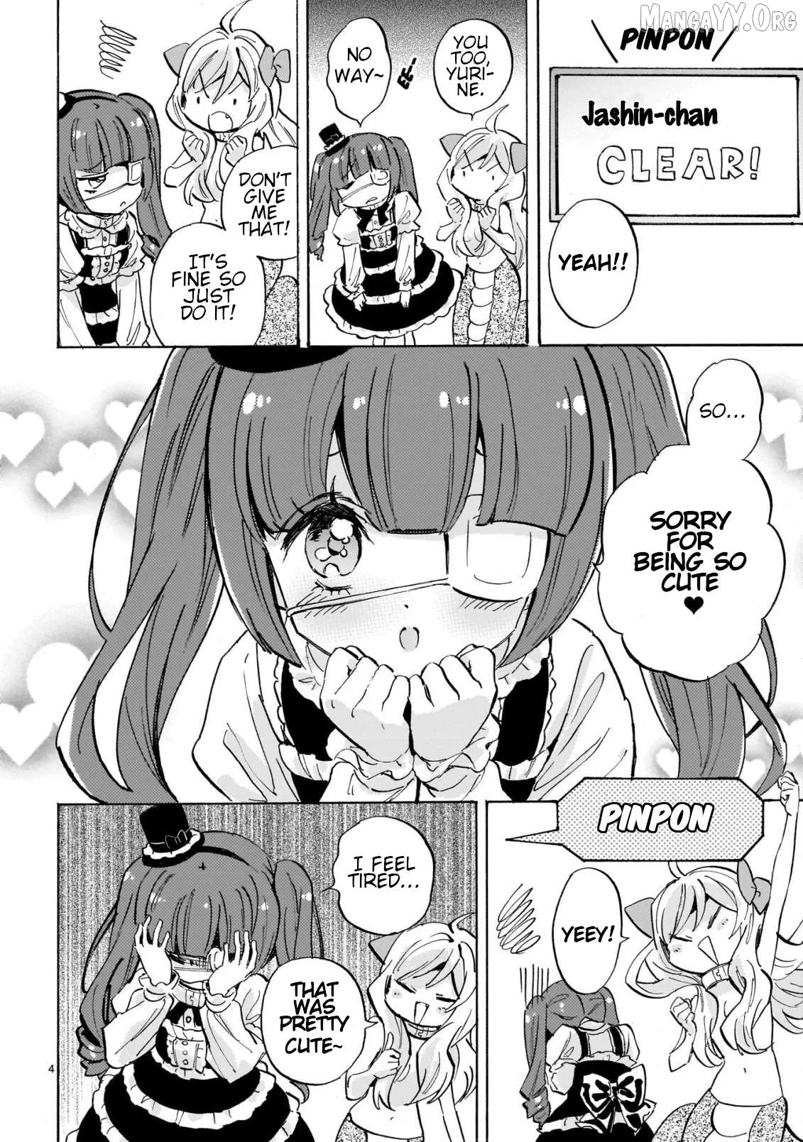Jashin-chan Dropkick Chapter 289 page 4 - 