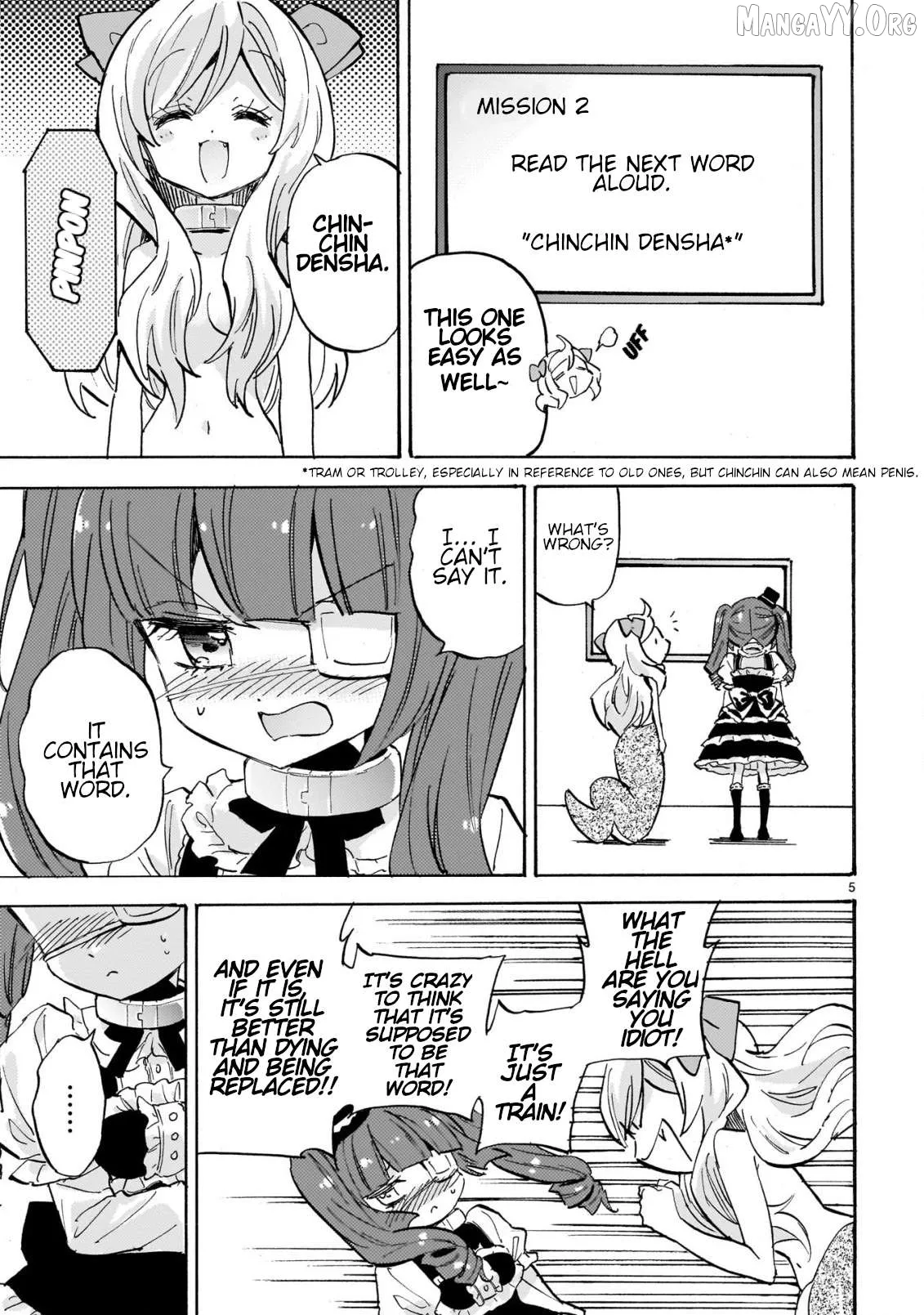 Jashin-chan Dropkick Chapter 289 page 5 - 