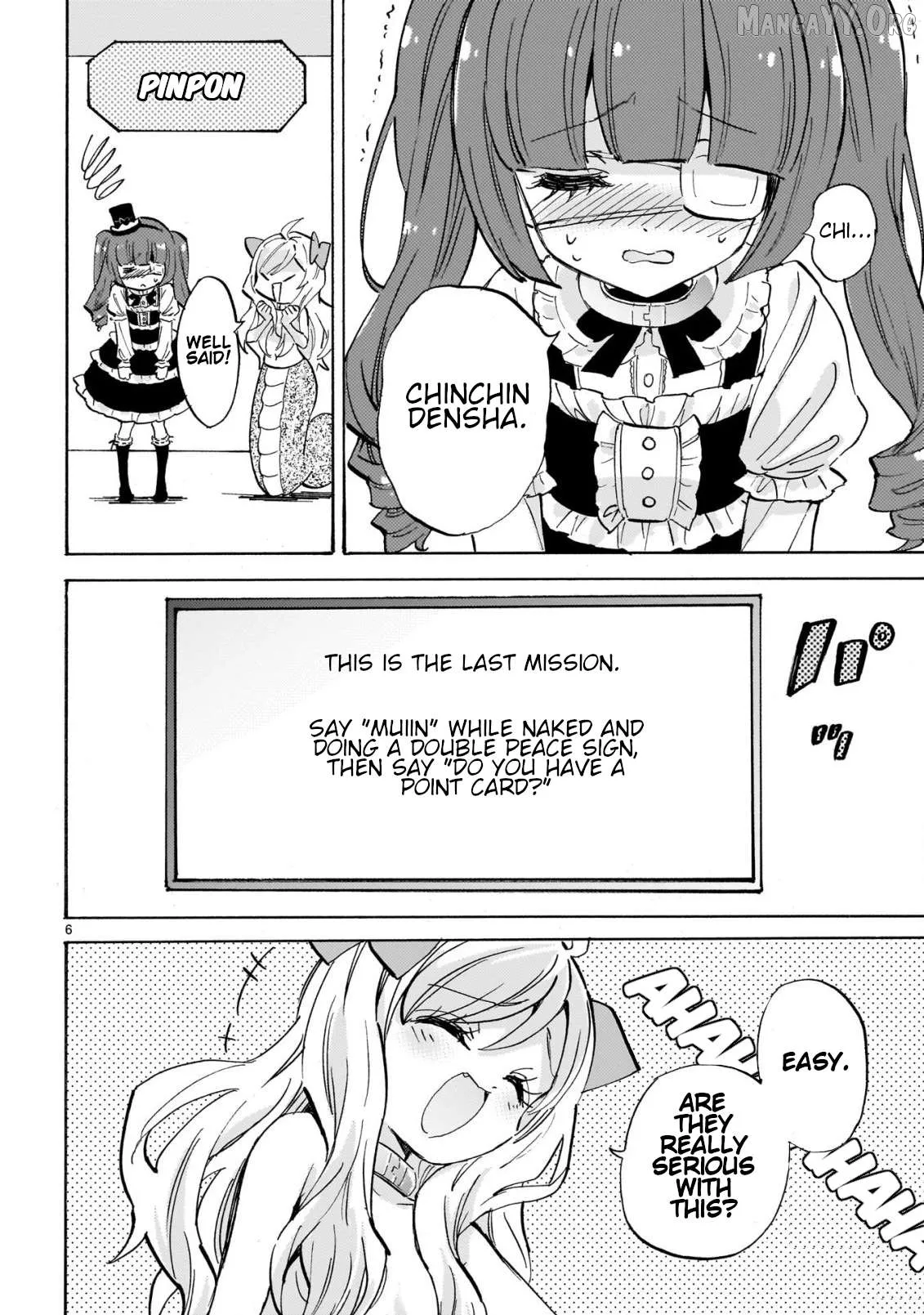 Jashin-chan Dropkick Chapter 289 page 6 - 