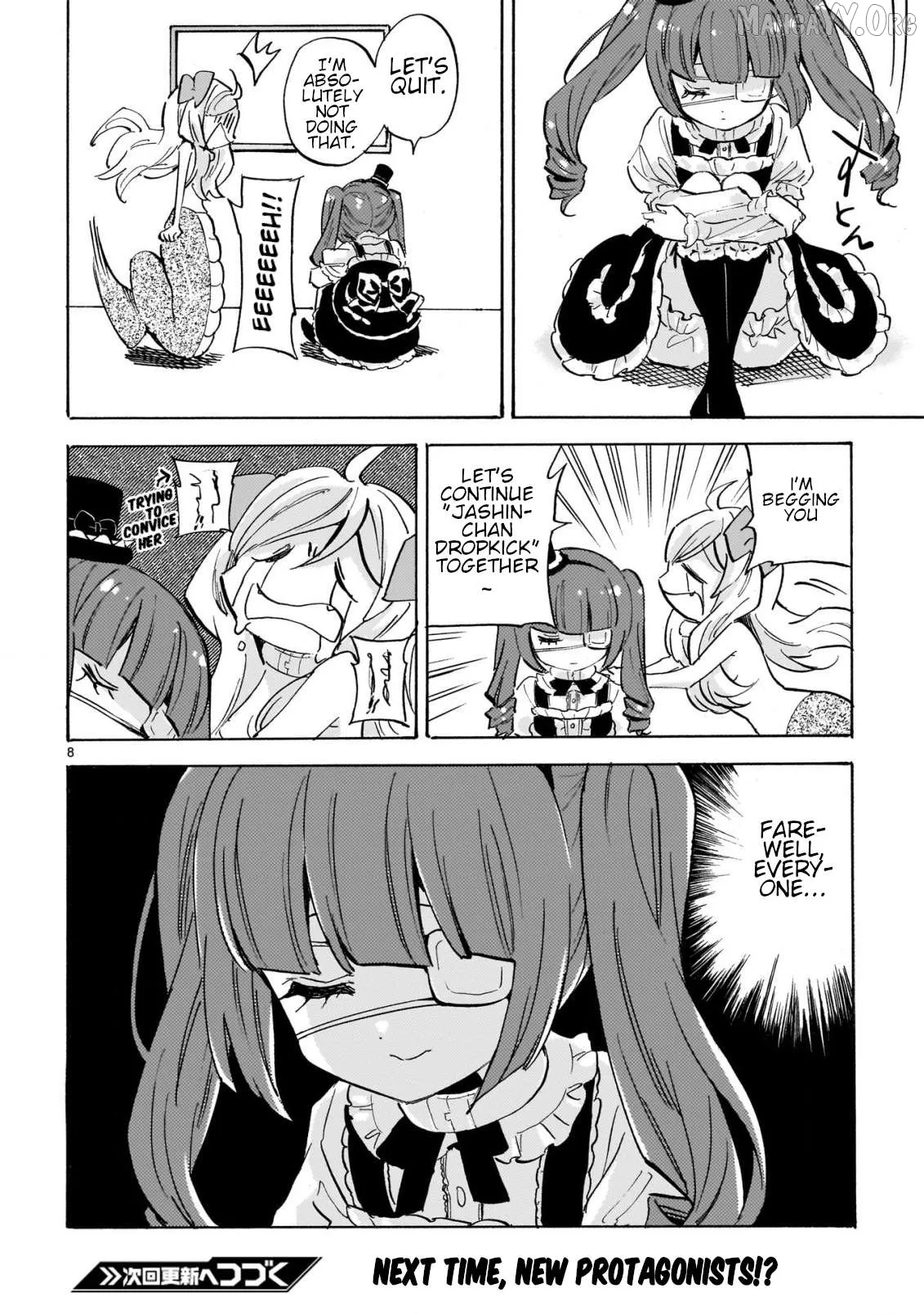 Jashin-chan Dropkick Chapter 289 page 8 - 