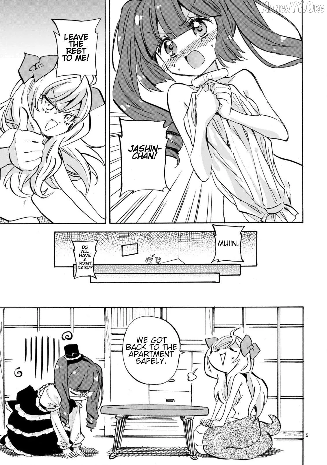 Jashin-chan Dropkick Chapter 290 page 5 - 