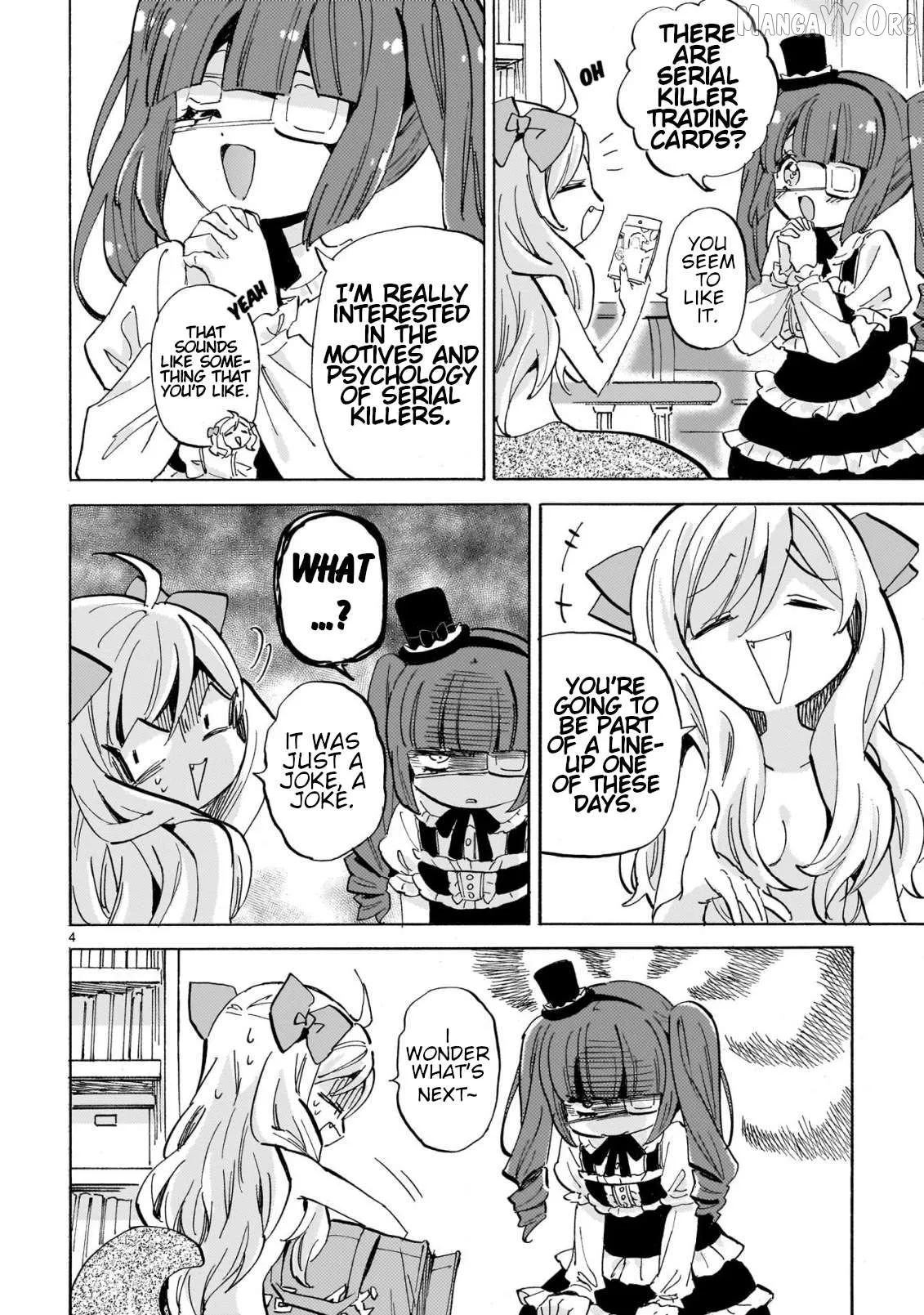 Jashin-chan Dropkick Chapter 291 page 4 - 