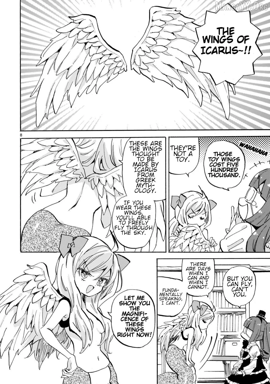 Jashin-chan Dropkick Chapter 291 page 8 - 