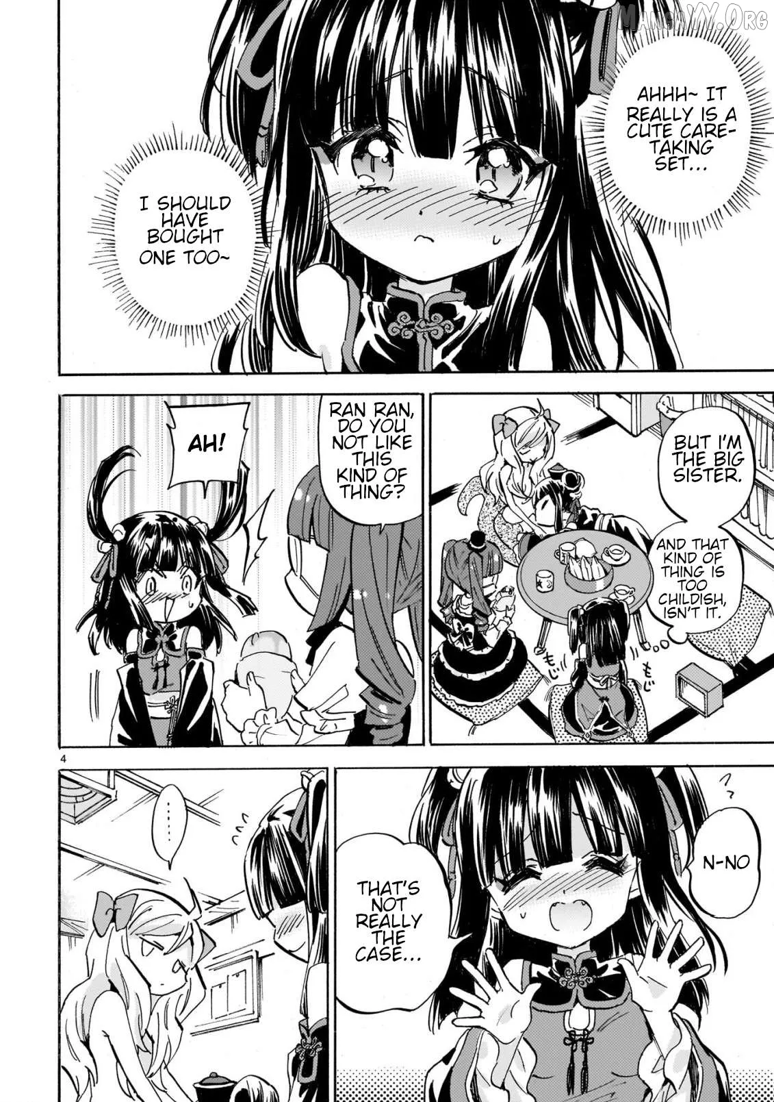 Jashin-chan Dropkick Chapter 293 page 4 - 
