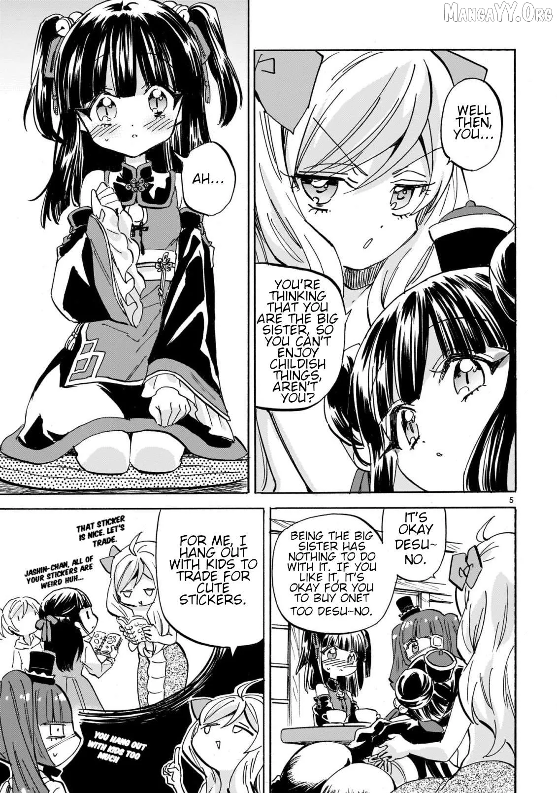 Jashin-chan Dropkick Chapter 293 page 5 - 