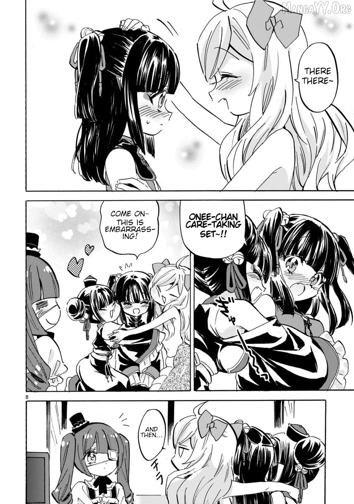 Jashin-chan Dropkick Chapter 293 page 8 - 