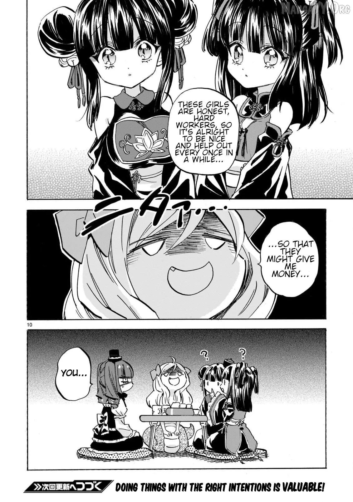 Jashin-chan Dropkick Chapter 293 page 10 - 