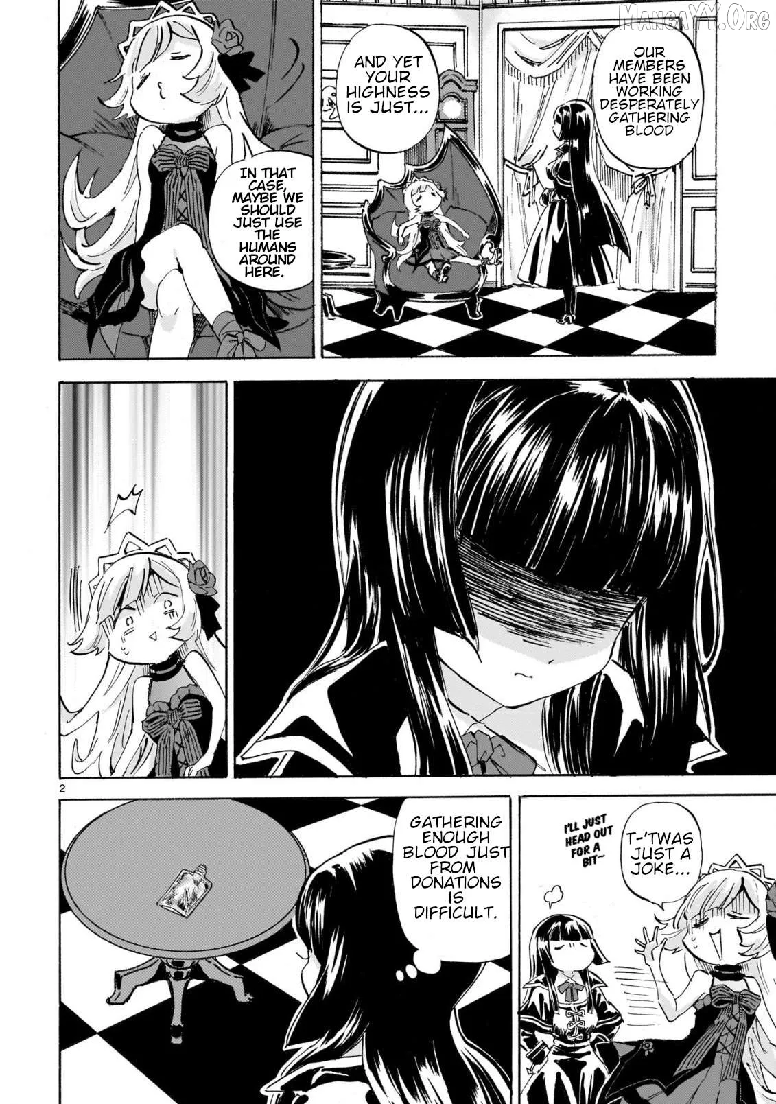 Jashin-chan Dropkick Chapter 294 page 2 - 