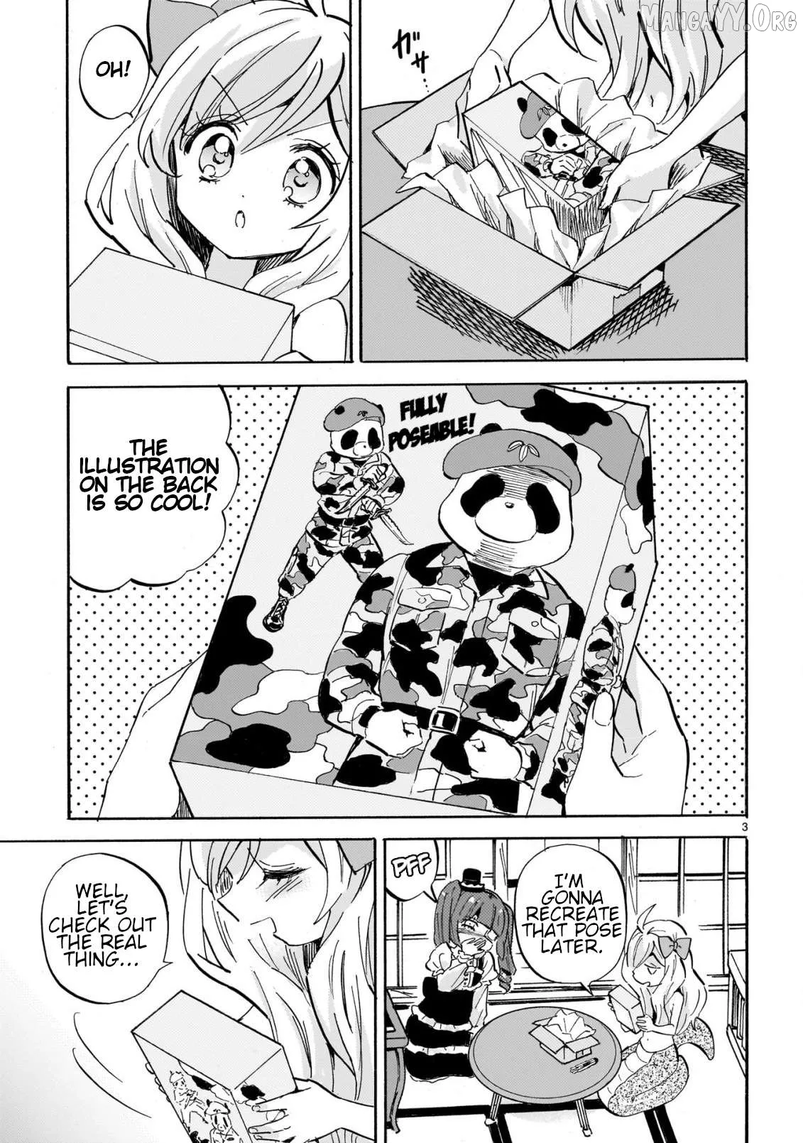 Jashin-chan Dropkick Chapter 295 page 3 - 