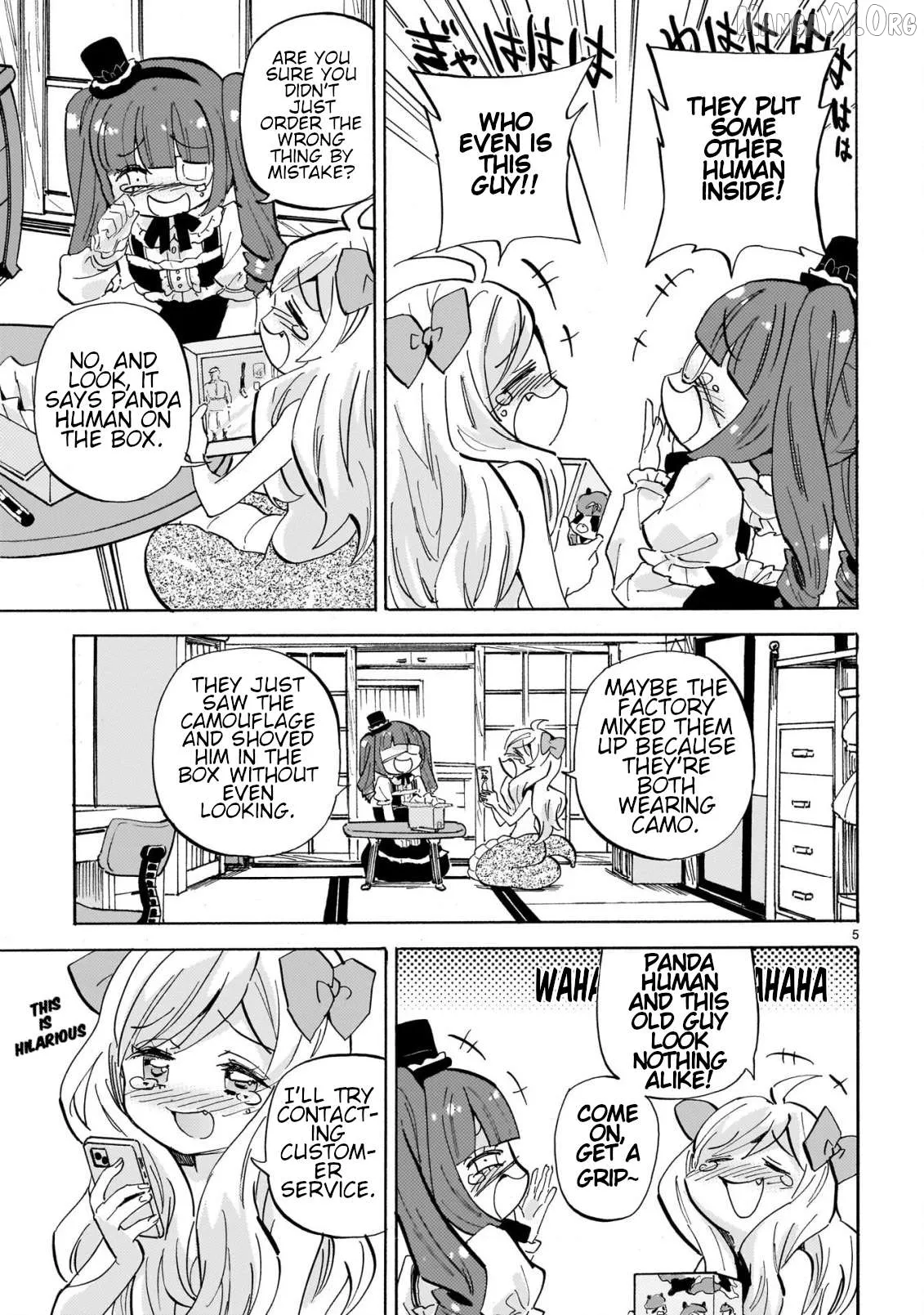 Jashin-chan Dropkick Chapter 295 page 5 - 