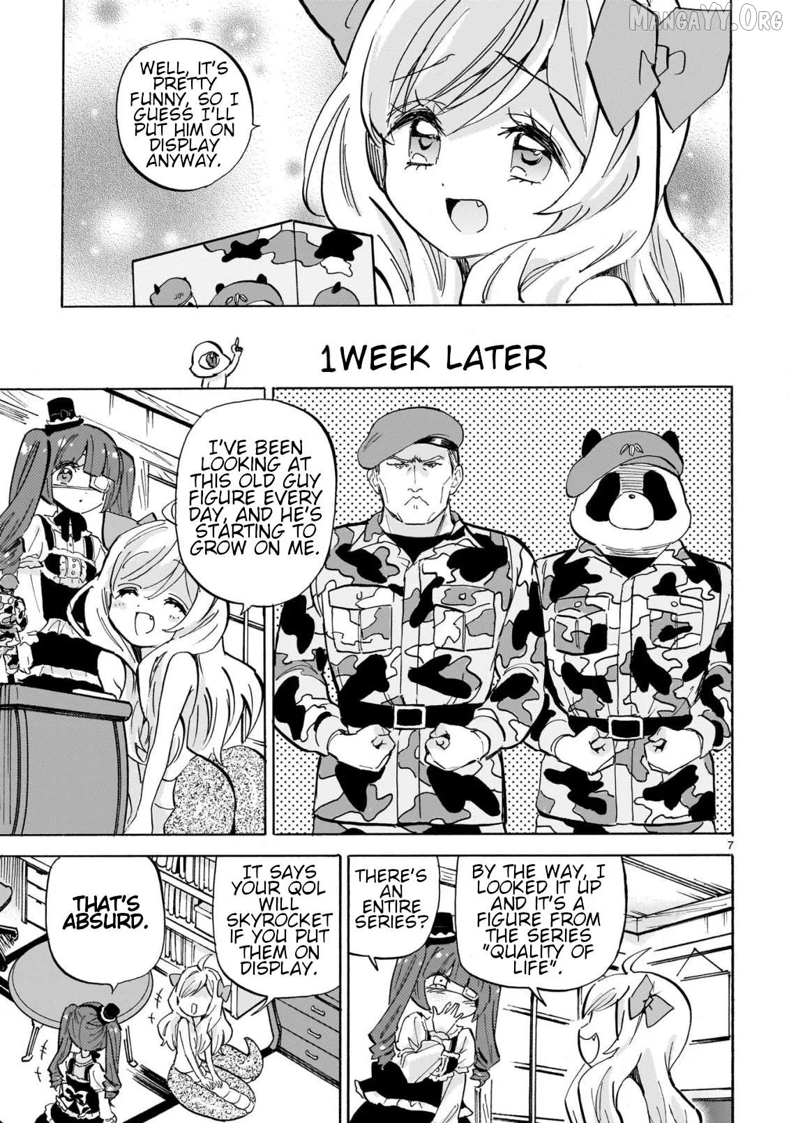 Jashin-chan Dropkick Chapter 295 page 7 - 