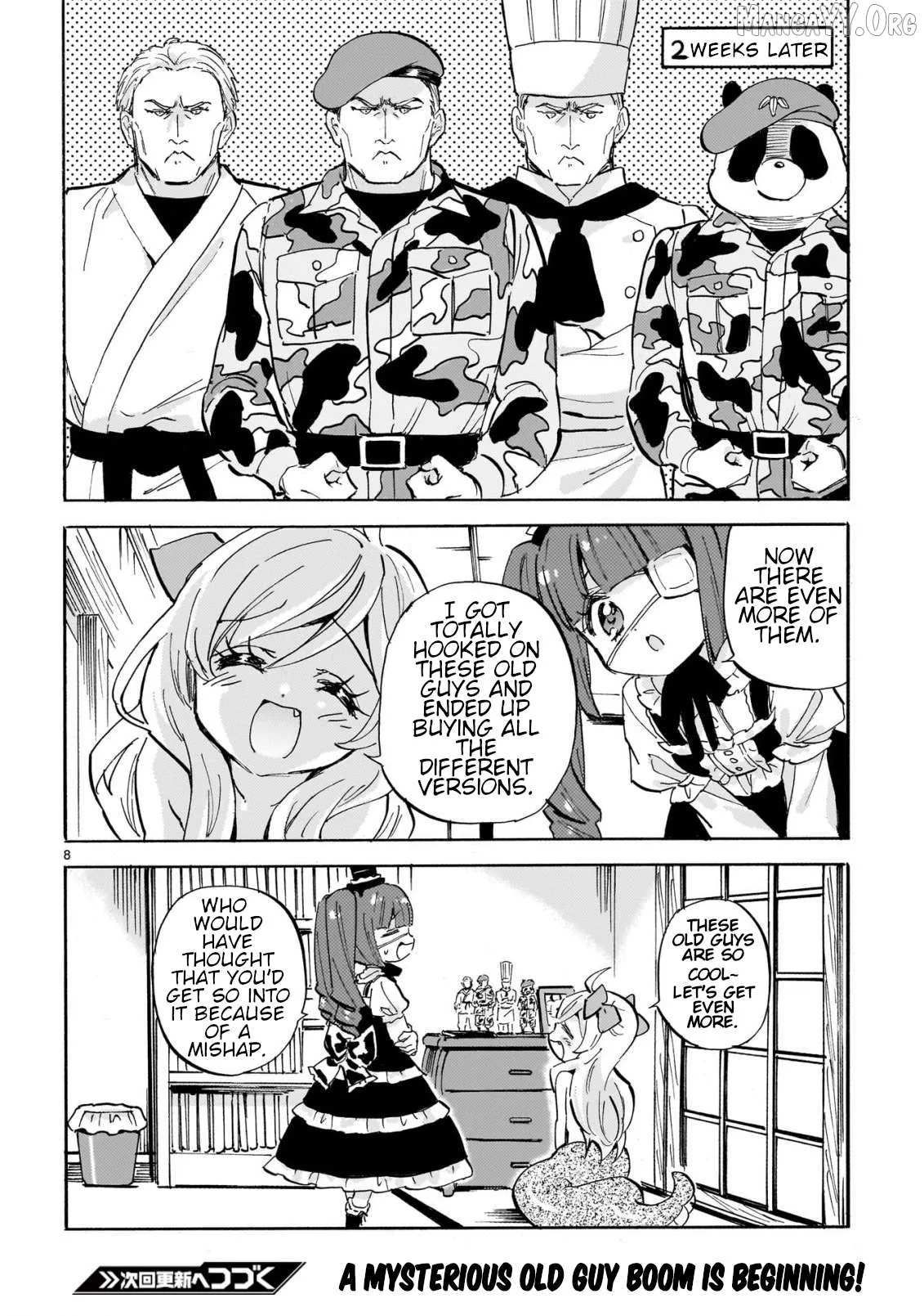 Jashin-chan Dropkick Chapter 295 page 8 - 