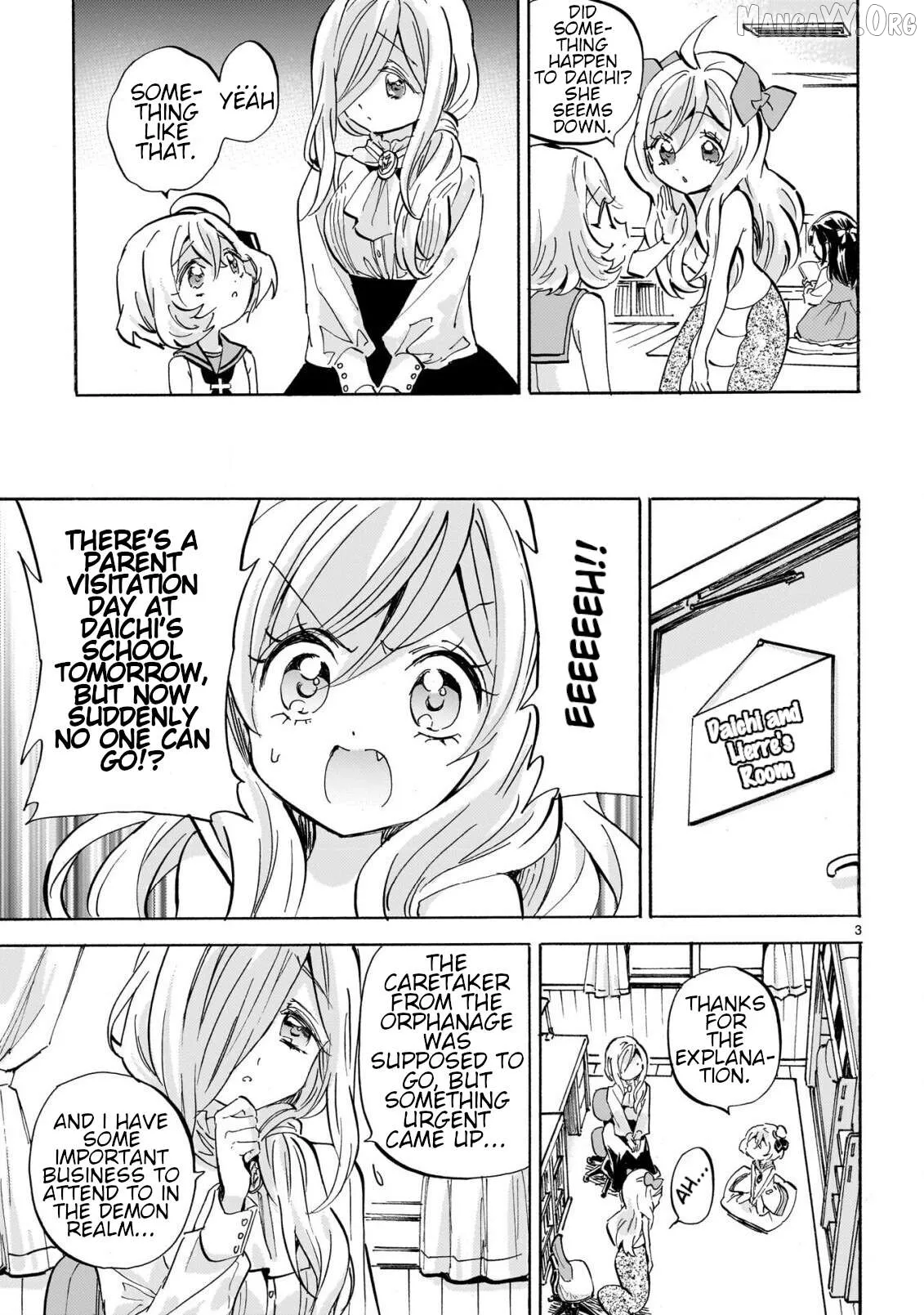 Jashin-chan Dropkick Chapter 296 page 3 - 