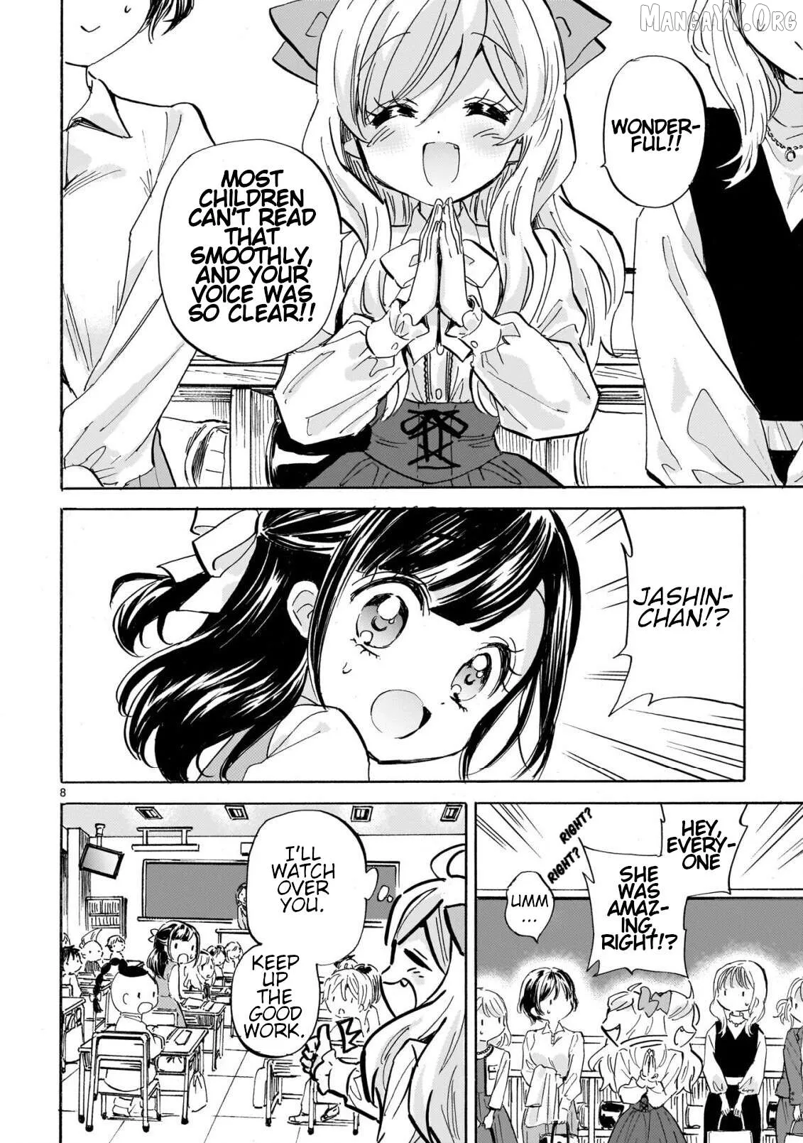 Jashin-chan Dropkick Chapter 296 page 8 - 
