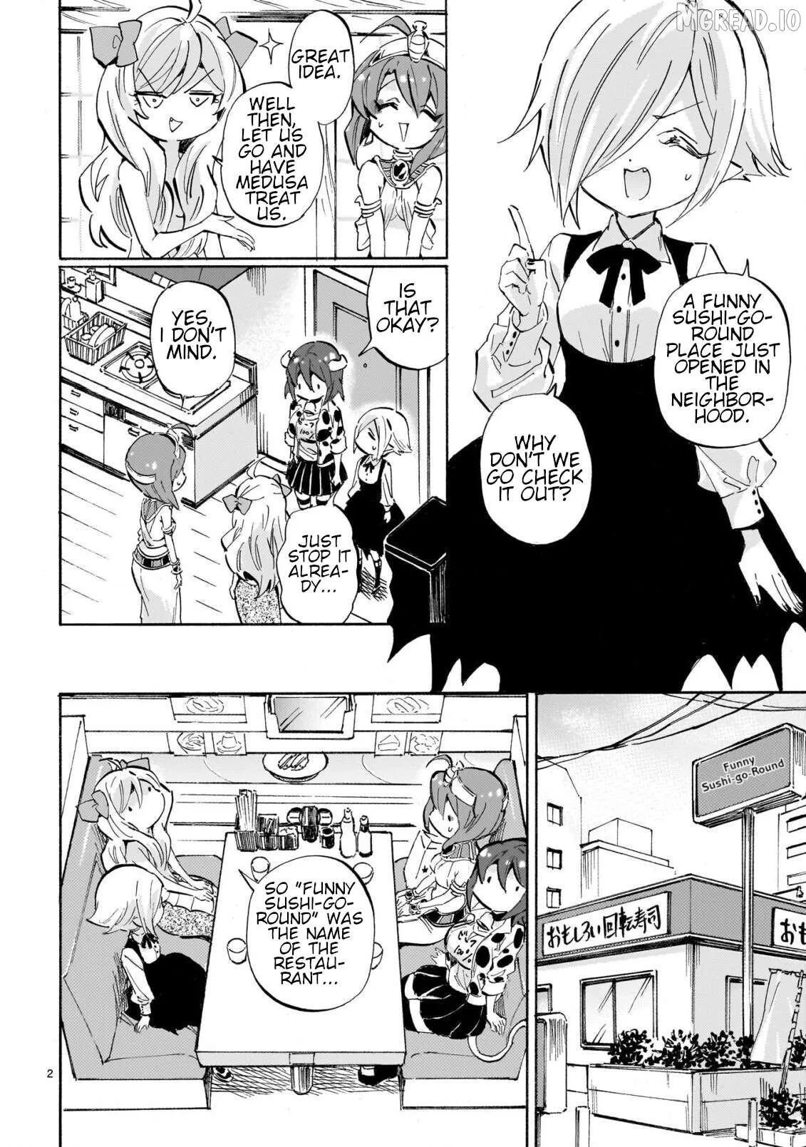 Jashin-chan Dropkick Chapter 297 page 2 - 
