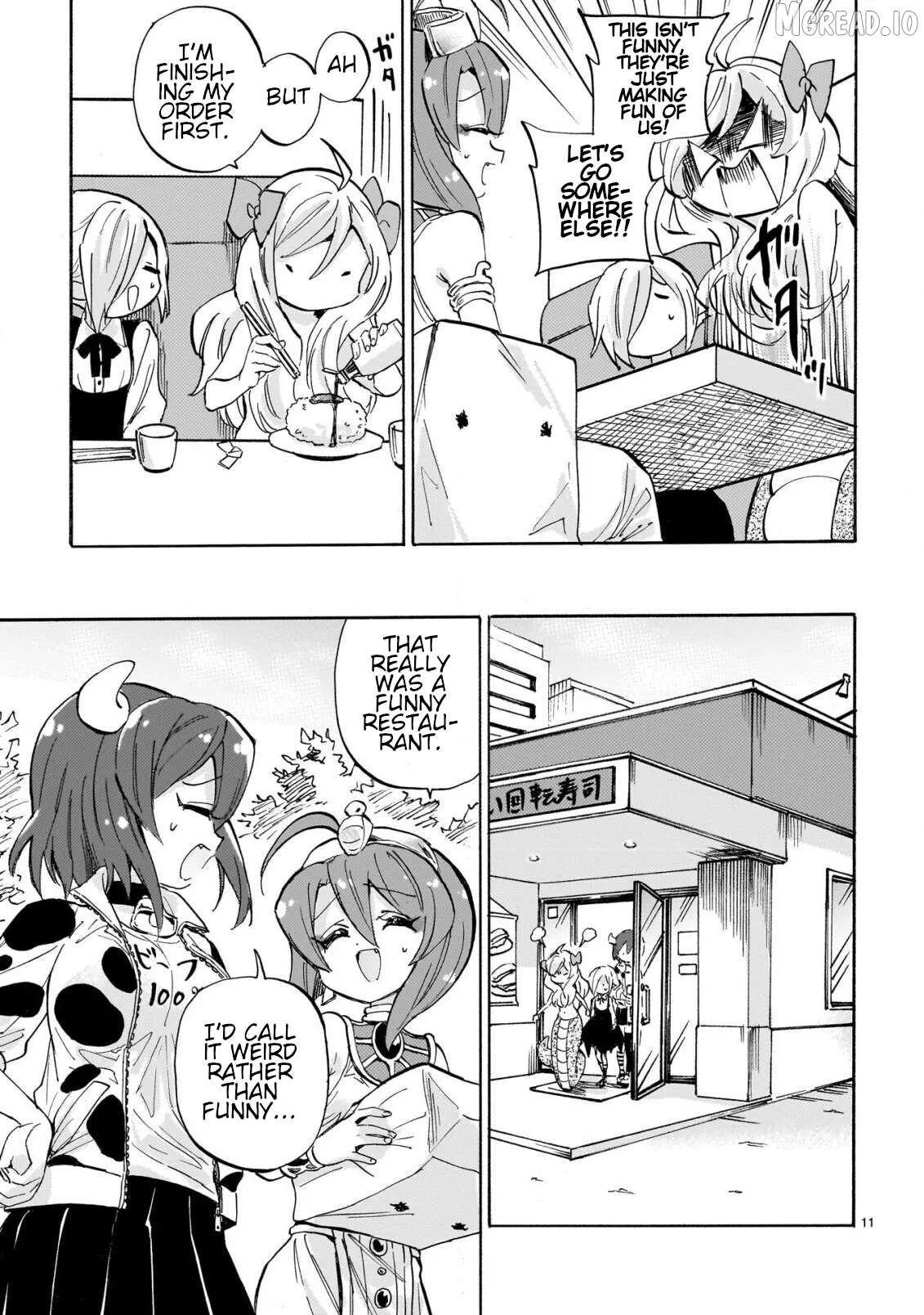 Jashin-chan Dropkick Chapter 297 page 11 - 