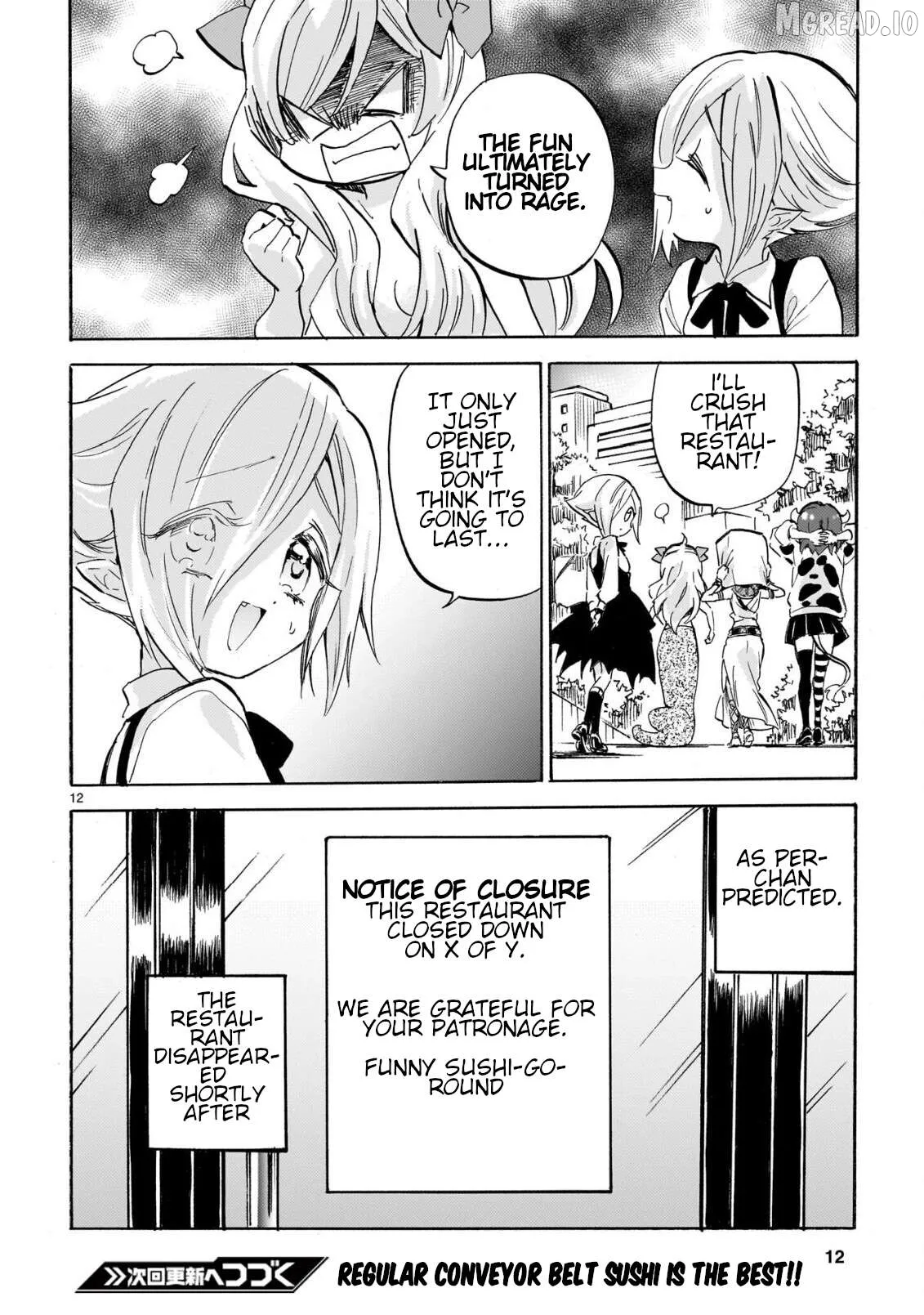 Jashin-chan Dropkick Chapter 297 page 12 - 