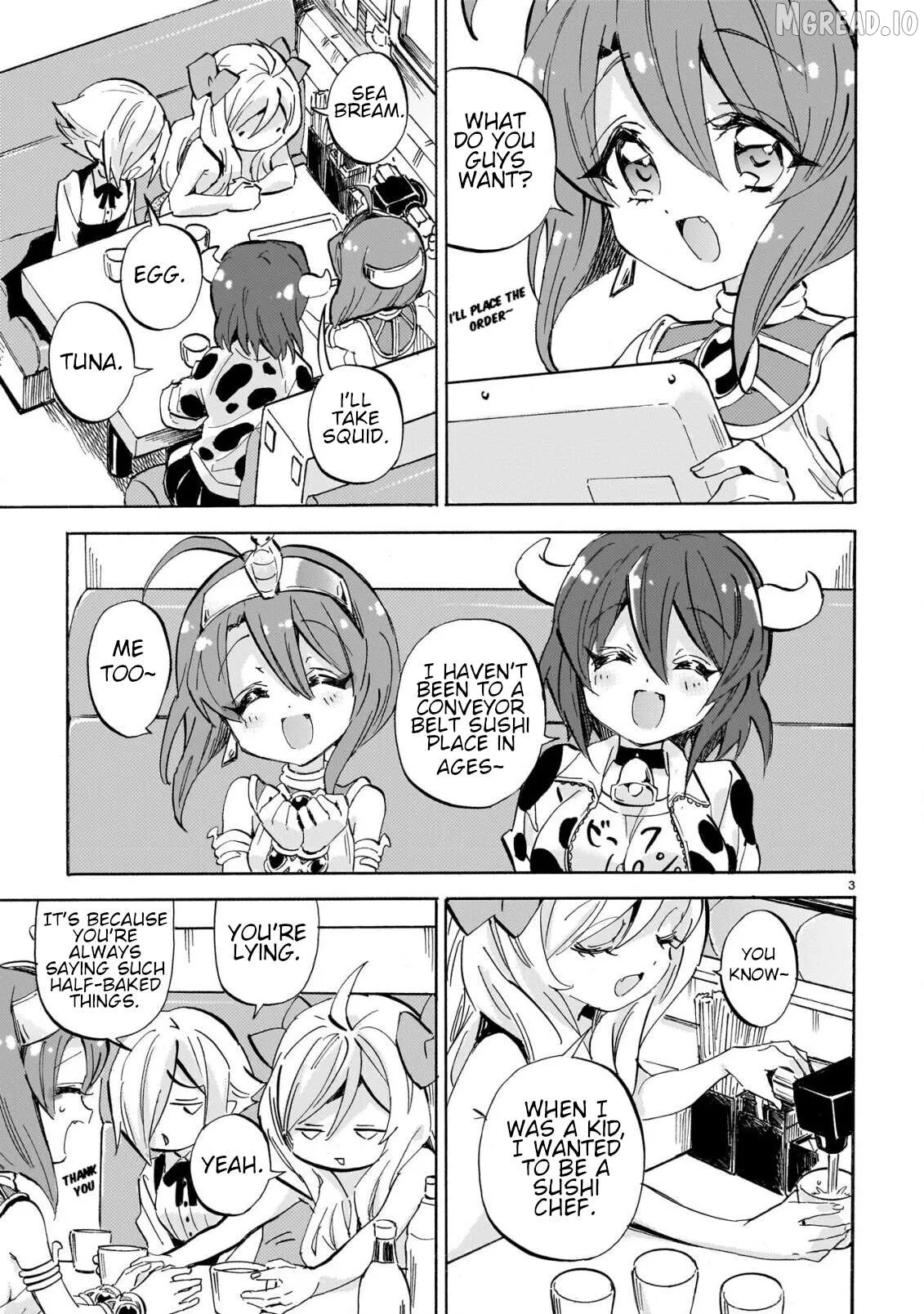 Jashin-chan Dropkick Chapter 297 page 3 - 