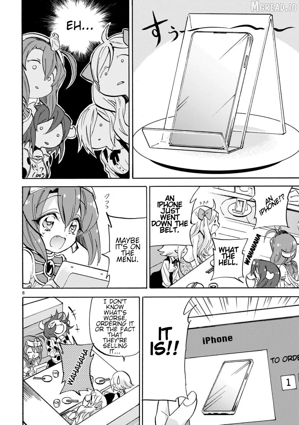 Jashin-chan Dropkick Chapter 297 page 8 - 