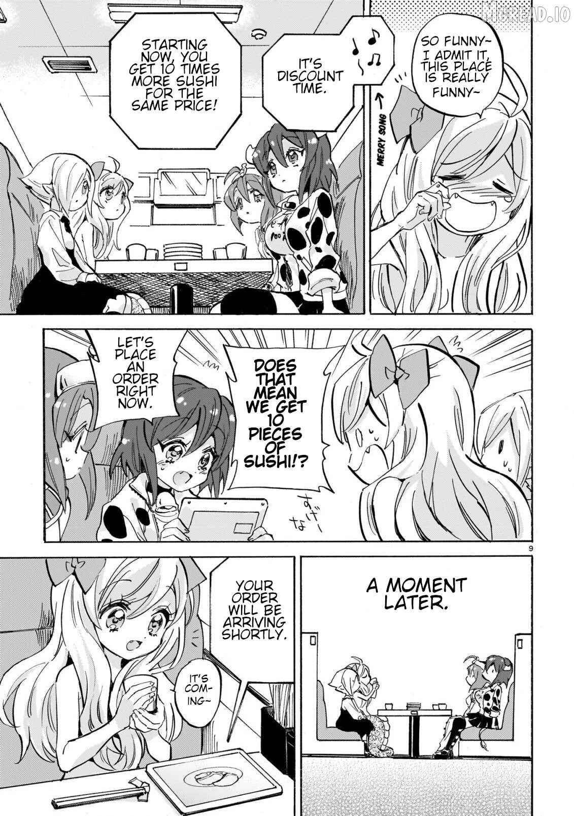Jashin-chan Dropkick Chapter 297 page 9 - 