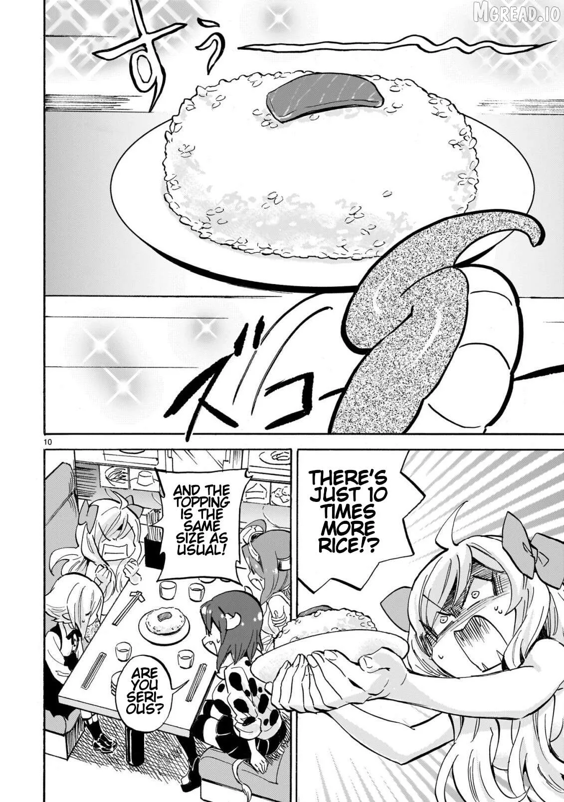 Jashin-chan Dropkick Chapter 297 page 10 - 