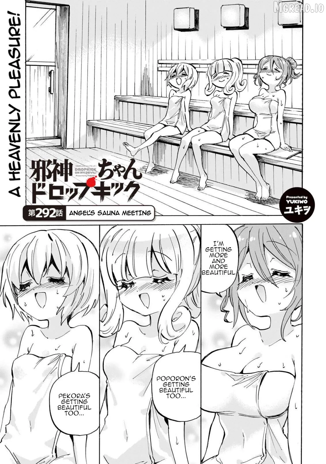 Jashin-chan Dropkick Chapter 298 page 1 - 