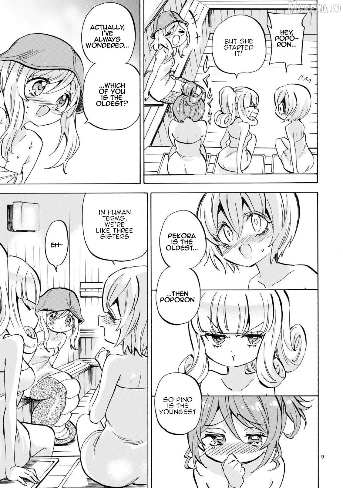 Jashin-chan Dropkick Chapter 298 page 9 - 