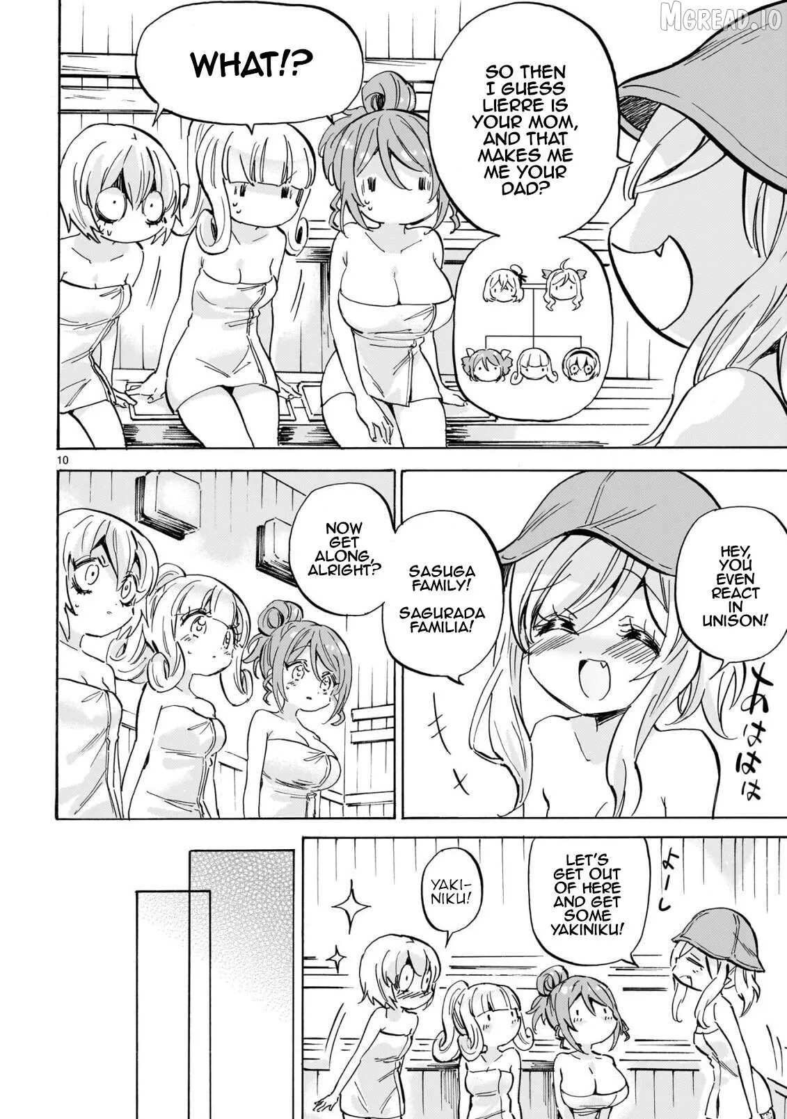 Jashin-chan Dropkick Chapter 298 page 10 - 