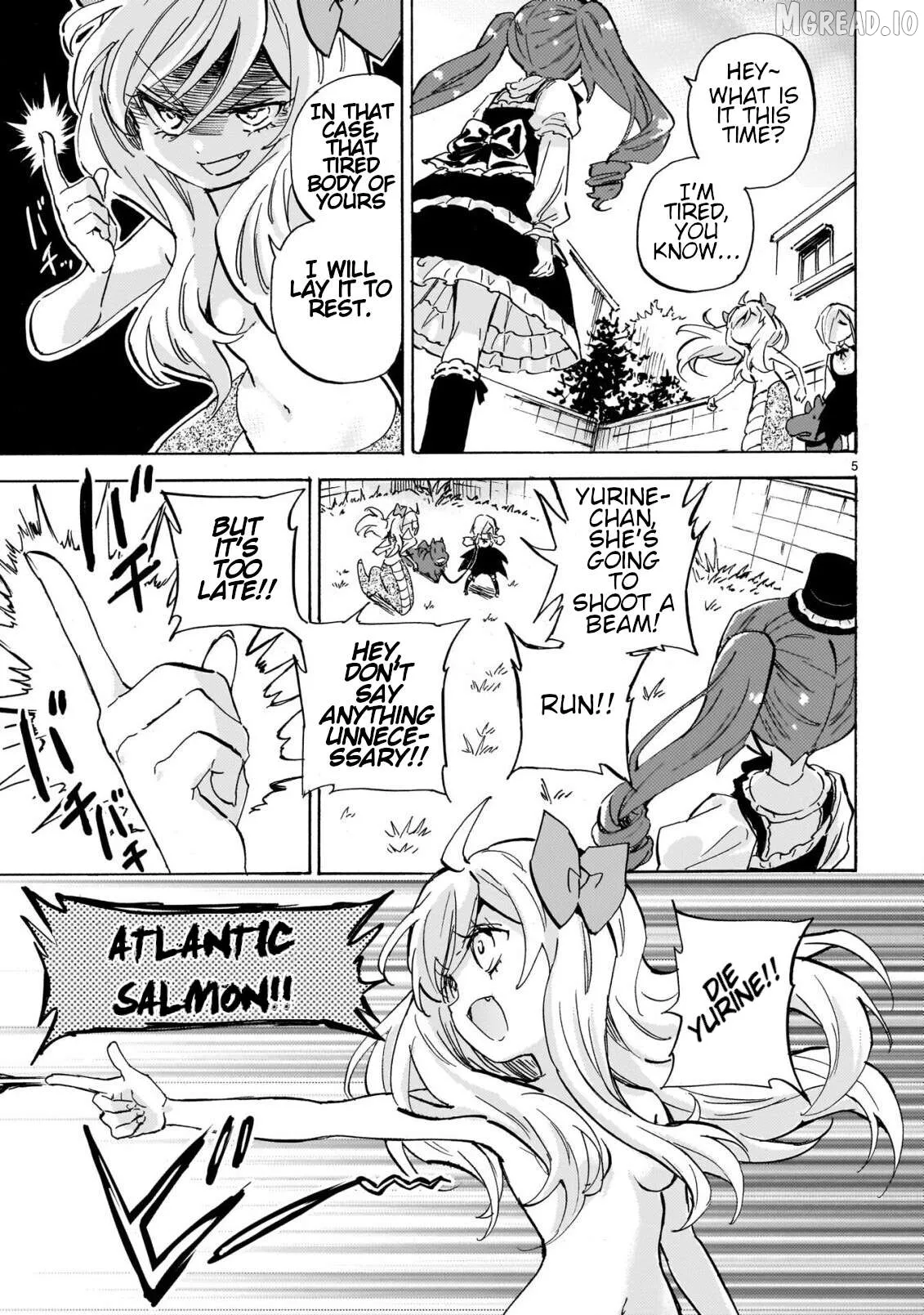 Jashin-chan Dropkick Chapter 299 page 5 - 