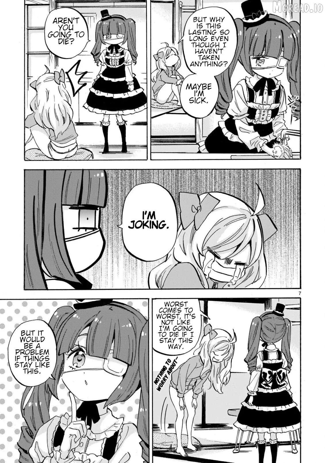 Jashin-chan Dropkick Chapter 300 page 7 - 
