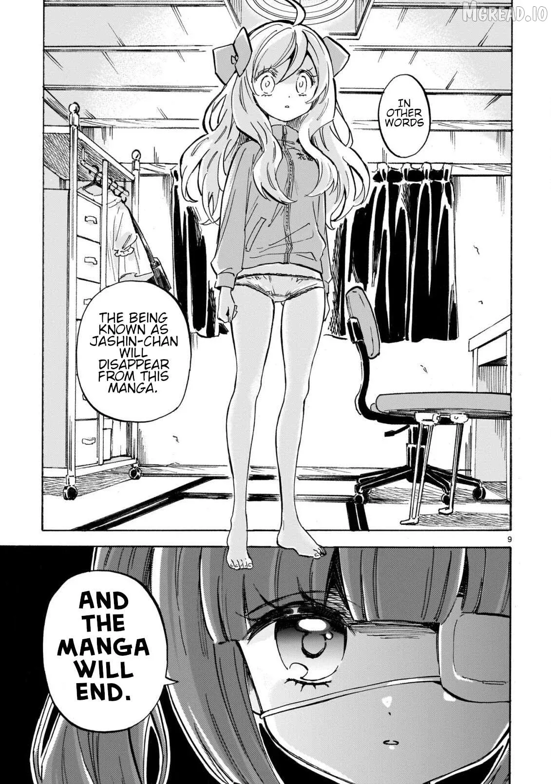 Jashin-chan Dropkick Chapter 300 page 9 - 