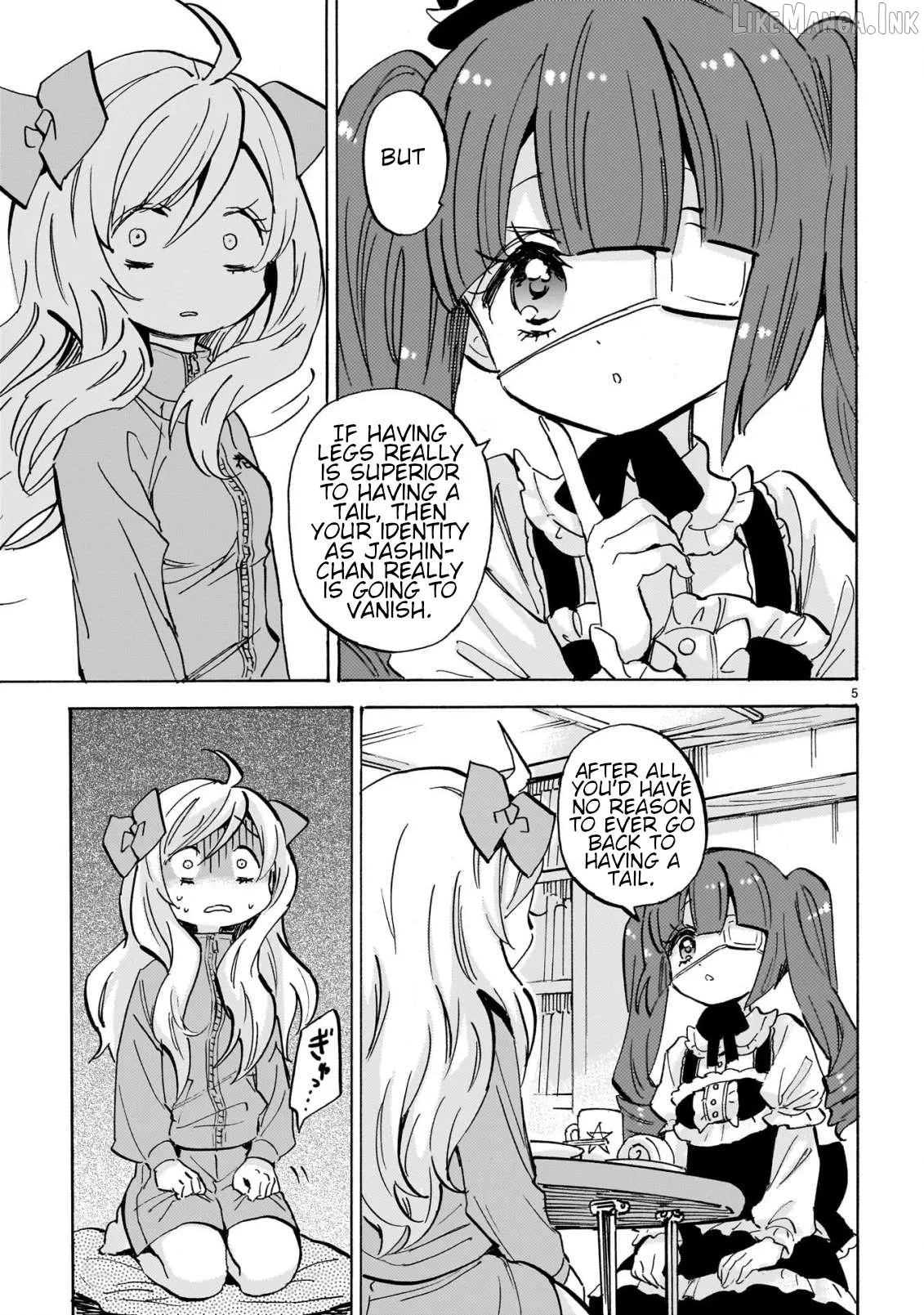 Jashin-chan Dropkick Chapter 301 page 5 - 
