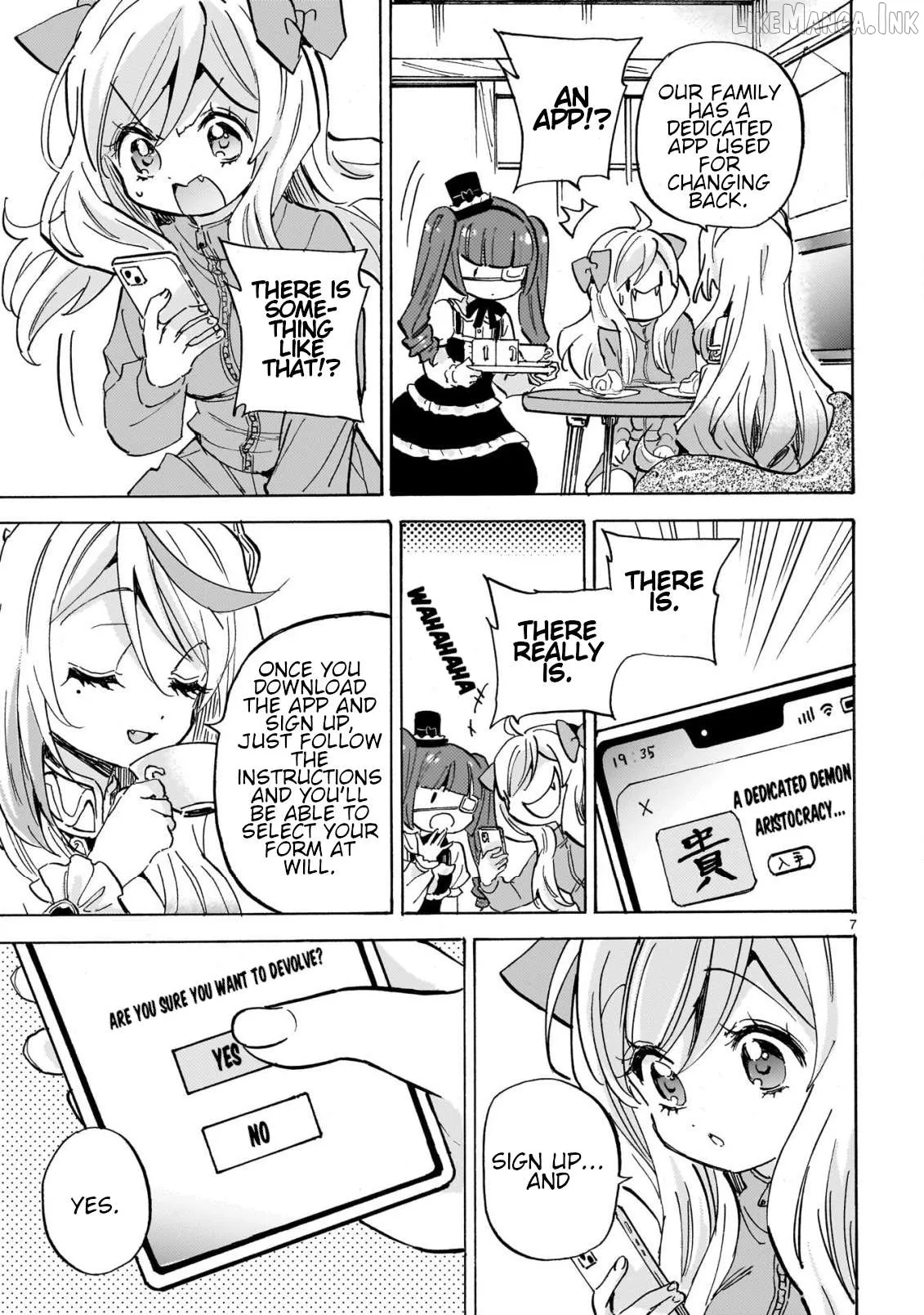 Jashin-chan Dropkick Chapter 301 page 7 - 