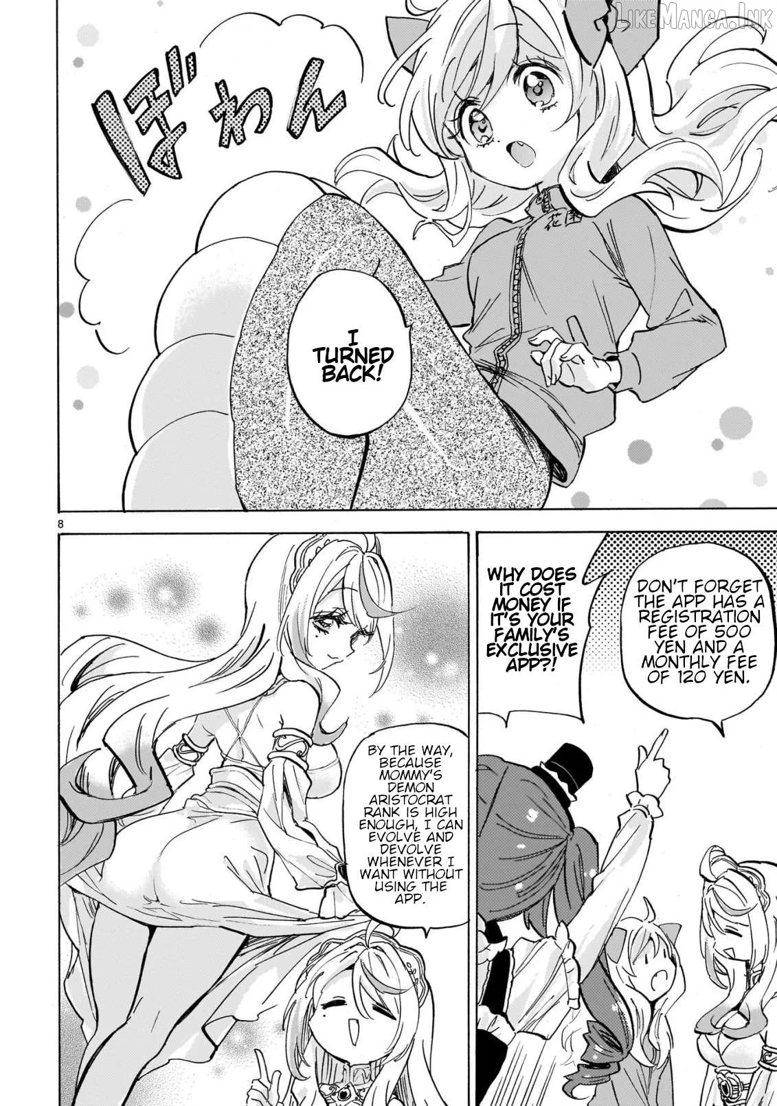 Jashin-chan Dropkick Chapter 301 page 8 - 