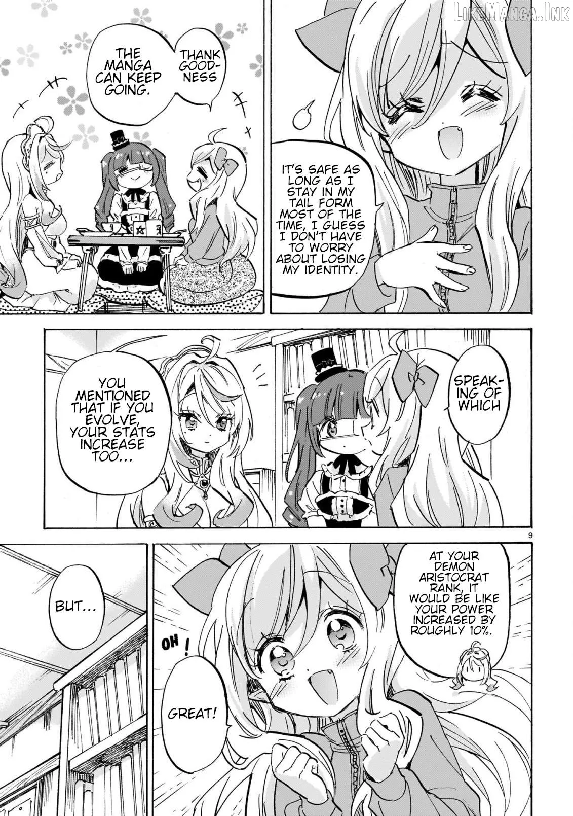 Jashin-chan Dropkick Chapter 301 page 9 - 