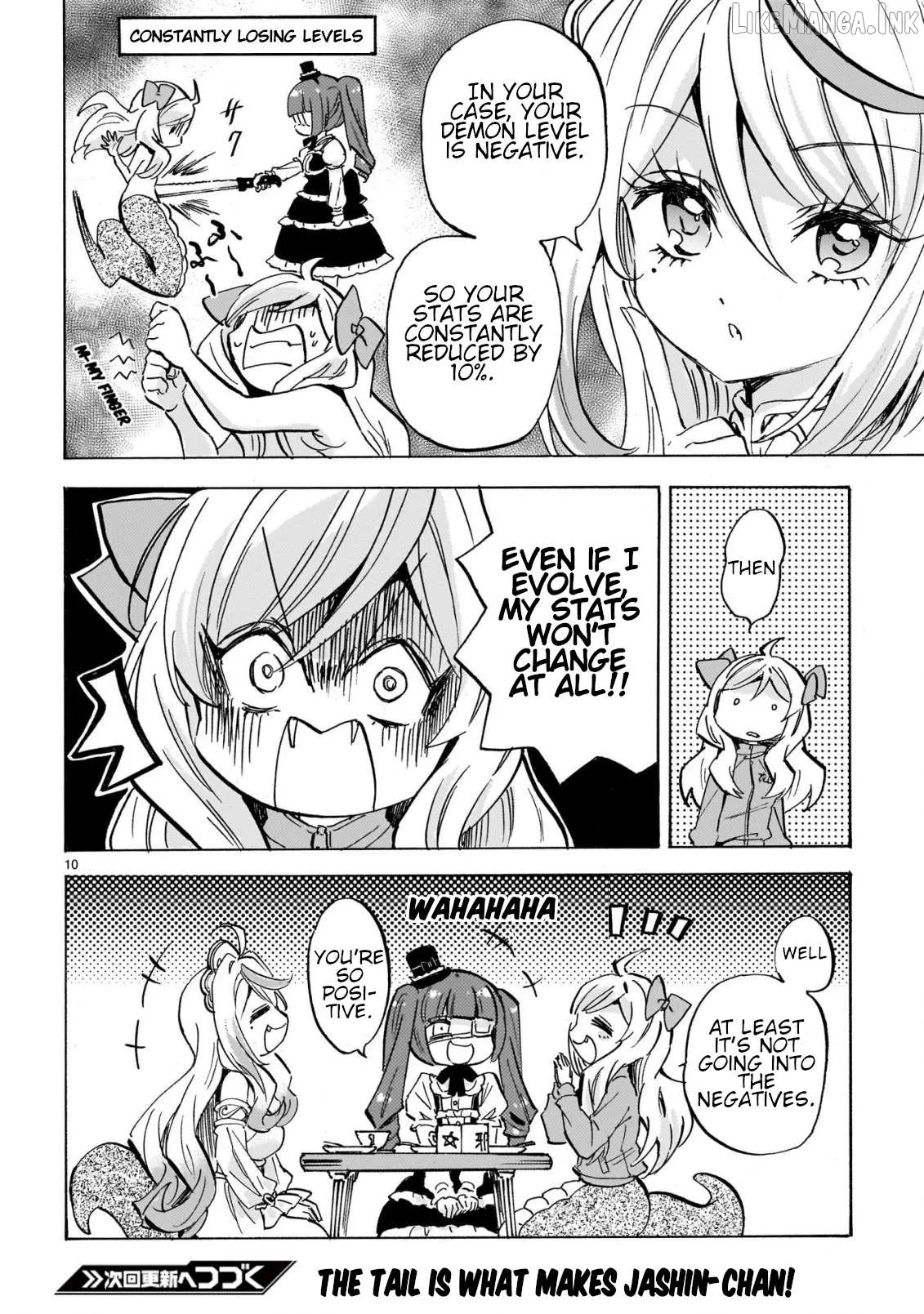 Jashin-chan Dropkick Chapter 301 page 10 - 
