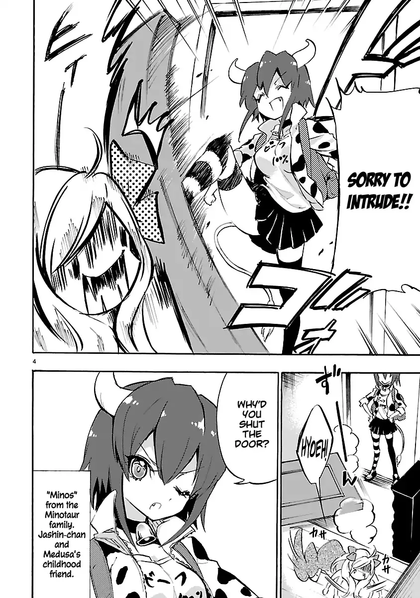 Jashin-chan Dropkick Chapter 38 page 5 - 
