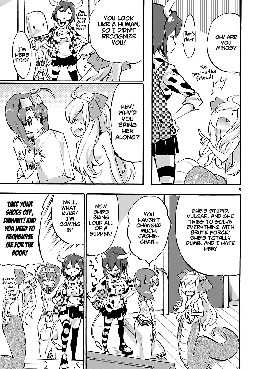 Jashin-chan Dropkick Chapter 38 page 6 - 
