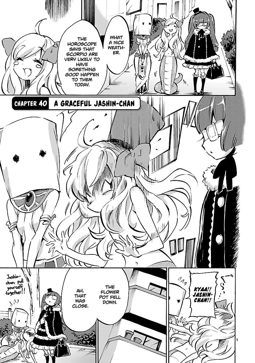 Jashin-chan Dropkick Chapter 40 page 1 - 