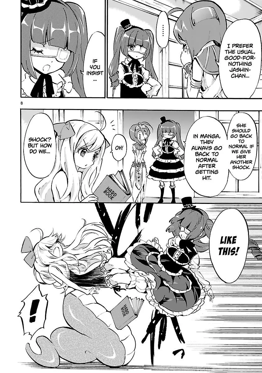 Jashin-chan Dropkick Chapter 40 page 8 - 