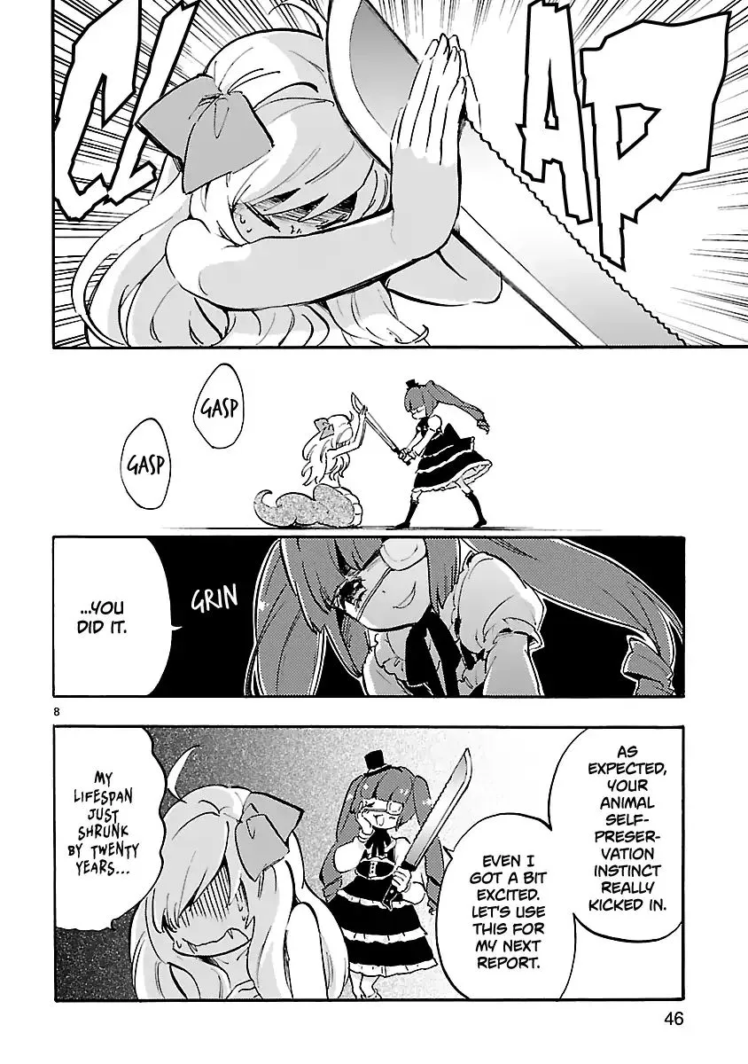 Jashin-chan Dropkick Chapter 42 page 8 - 