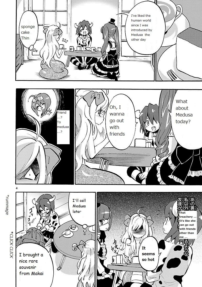 Jashin-chan Dropkick Chapter 43 page 4 - 